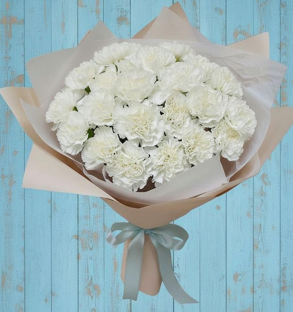 Букет цветов из: Гвоздики в Больших Салах