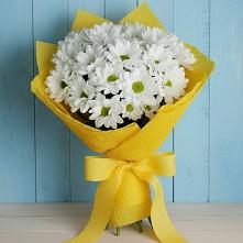 Букет цветов из:  Хризантемы в Больших Салах