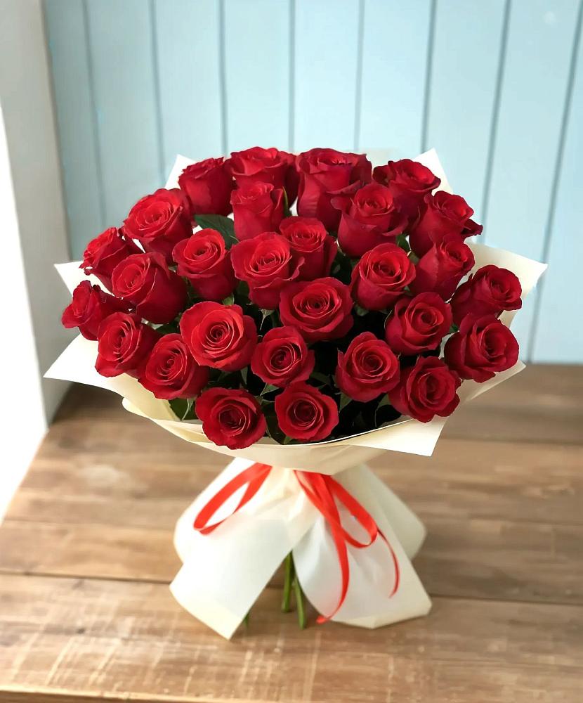 Букет 29 Красных роз в Больших Салах