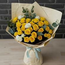 Букет цветов из:  Розы в Больших Салах