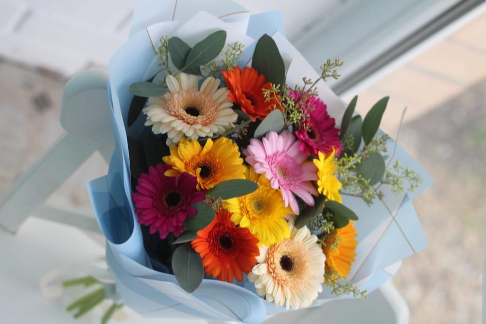 Букет цветов из: Герберы в Больших Салах