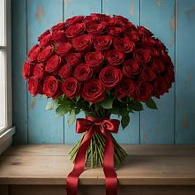 Букет Красные розы Блэк Меджик #REPLACE_PRED# Больших Салах