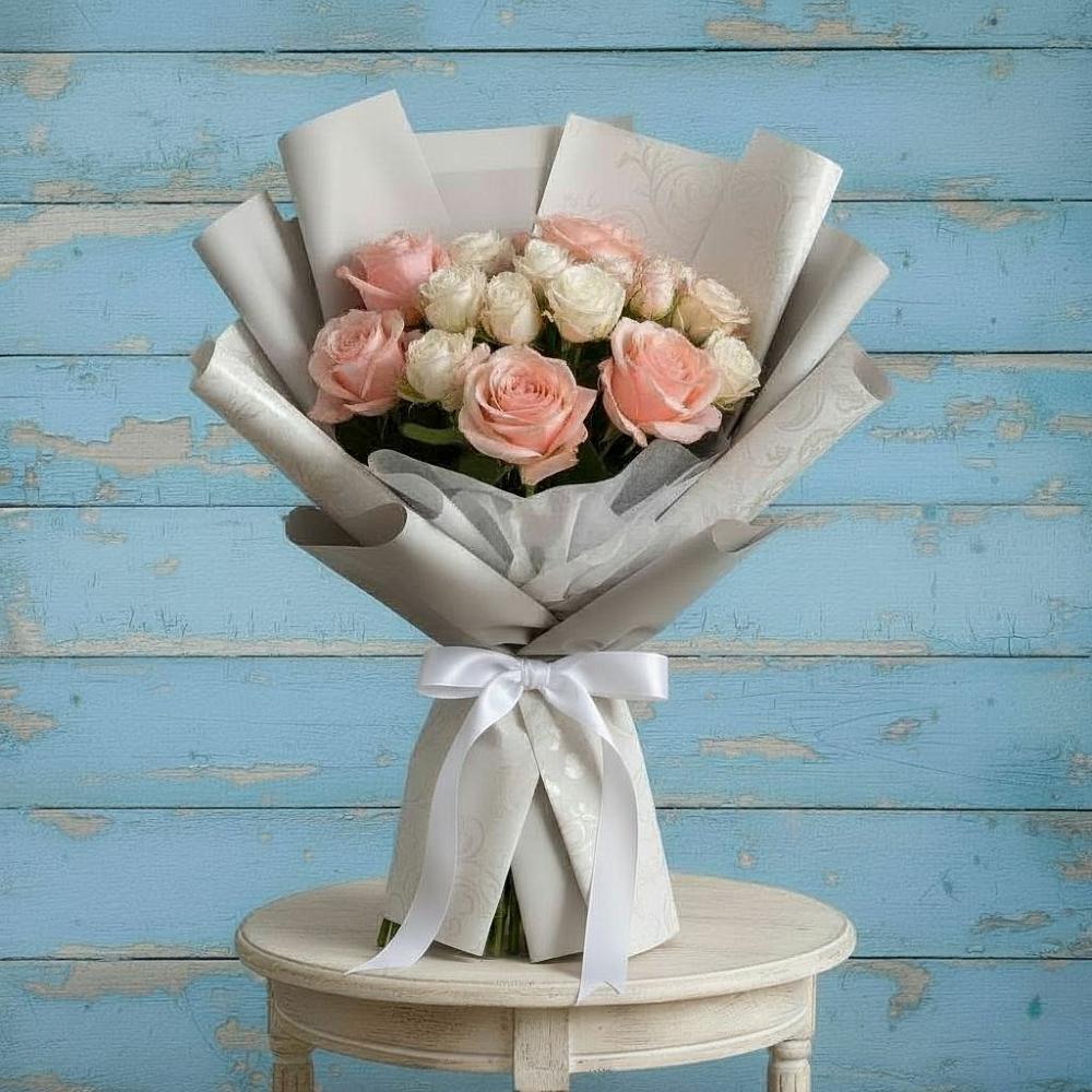 Букет цветов из: Розы в Больших Салах