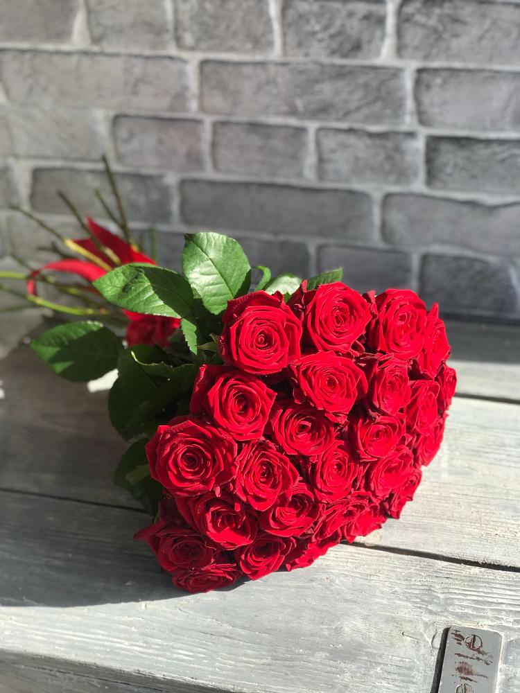 Букет Красные розы Фридом в Больших Салах