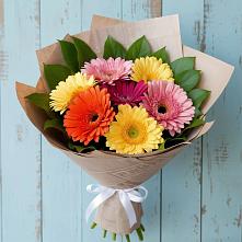 Букет цветов из:  Герберы в Больших Салах
