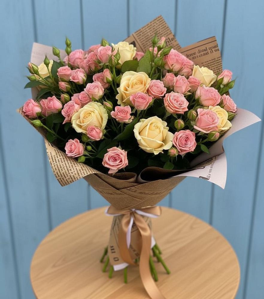 Букет цветов из: Розы в Больших Салах