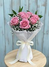 Букет цветов из:  Розы в Больших Салах