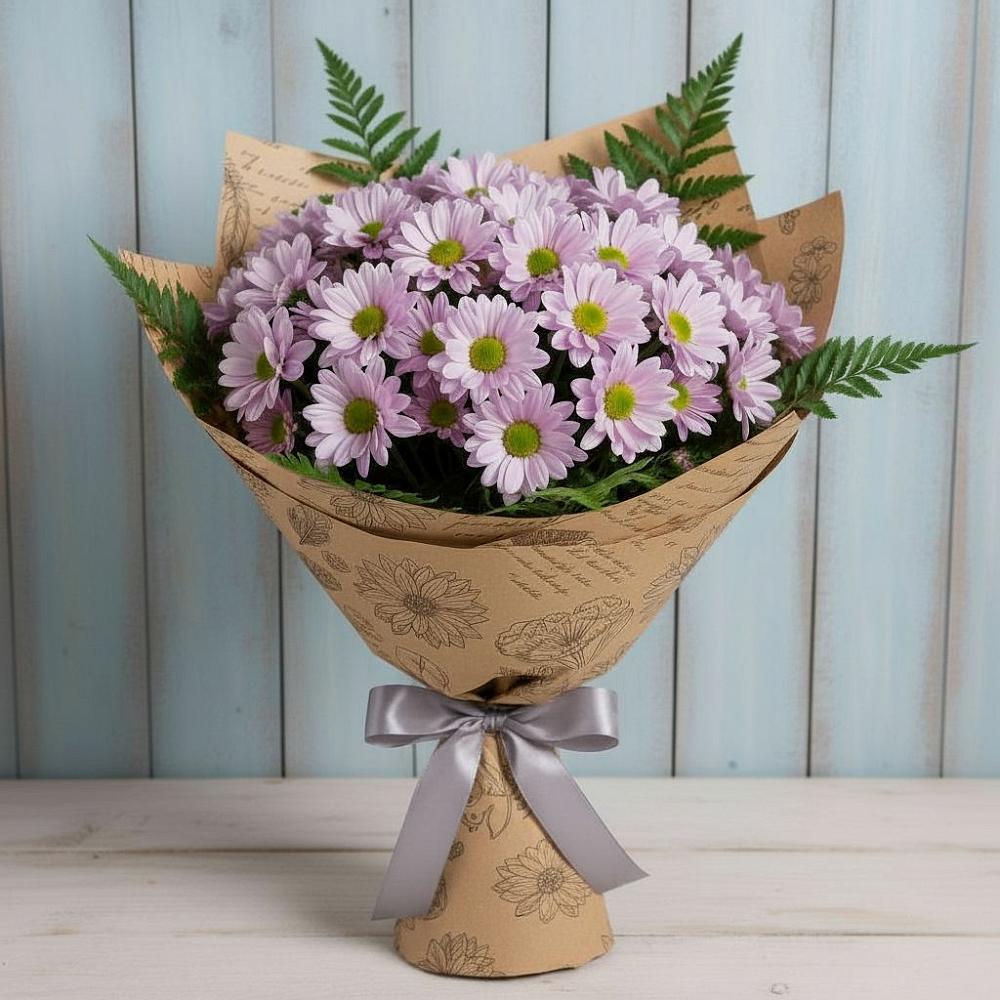 Букет цветов из: Хризантемы в Больших Салах