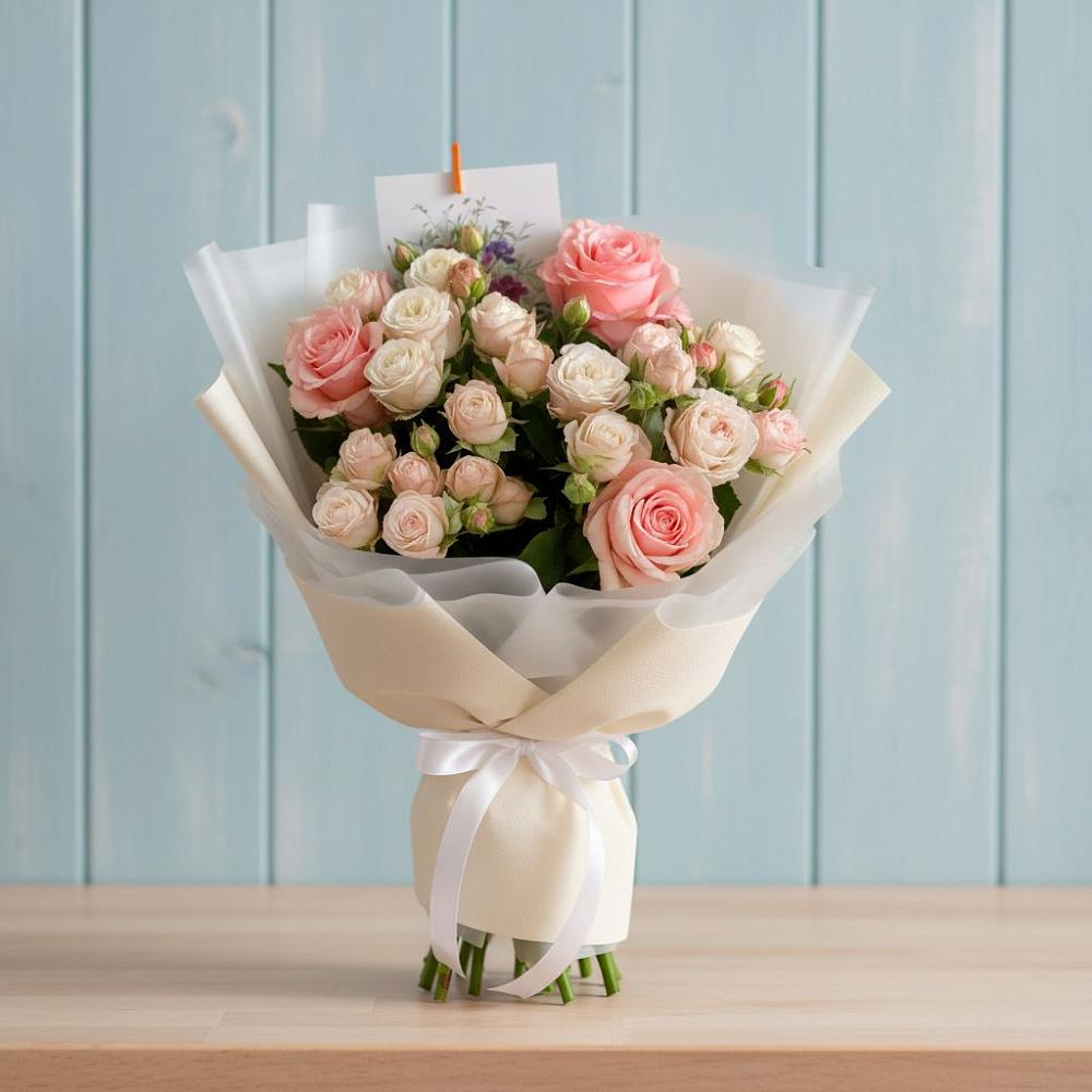 Букет цветов из: Розы в Больших Салах