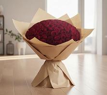 Букет 101 Красная роза в Больших Салах