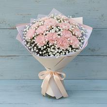 Букет цветов из:  Гвоздики в Больших Салах