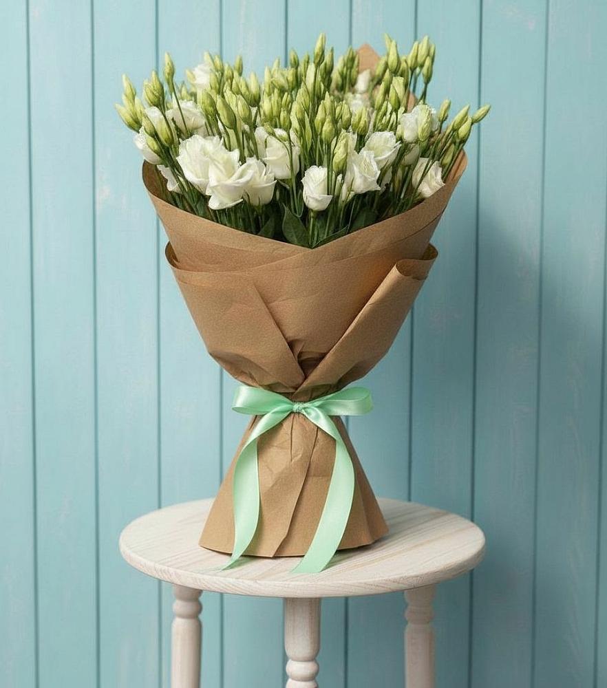 Букет цветов из: Лизиантусы в Больших Салах