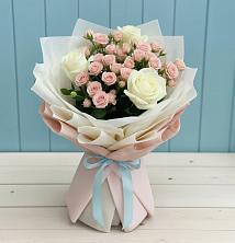 Букет цветов из:  Розы в Больших Салах