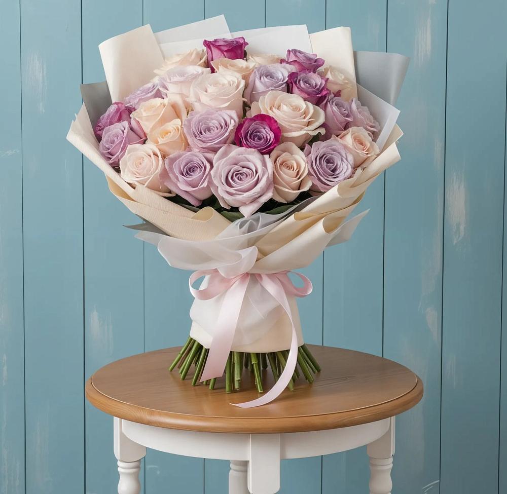 Букет цветов из: Розы в Больших Салах