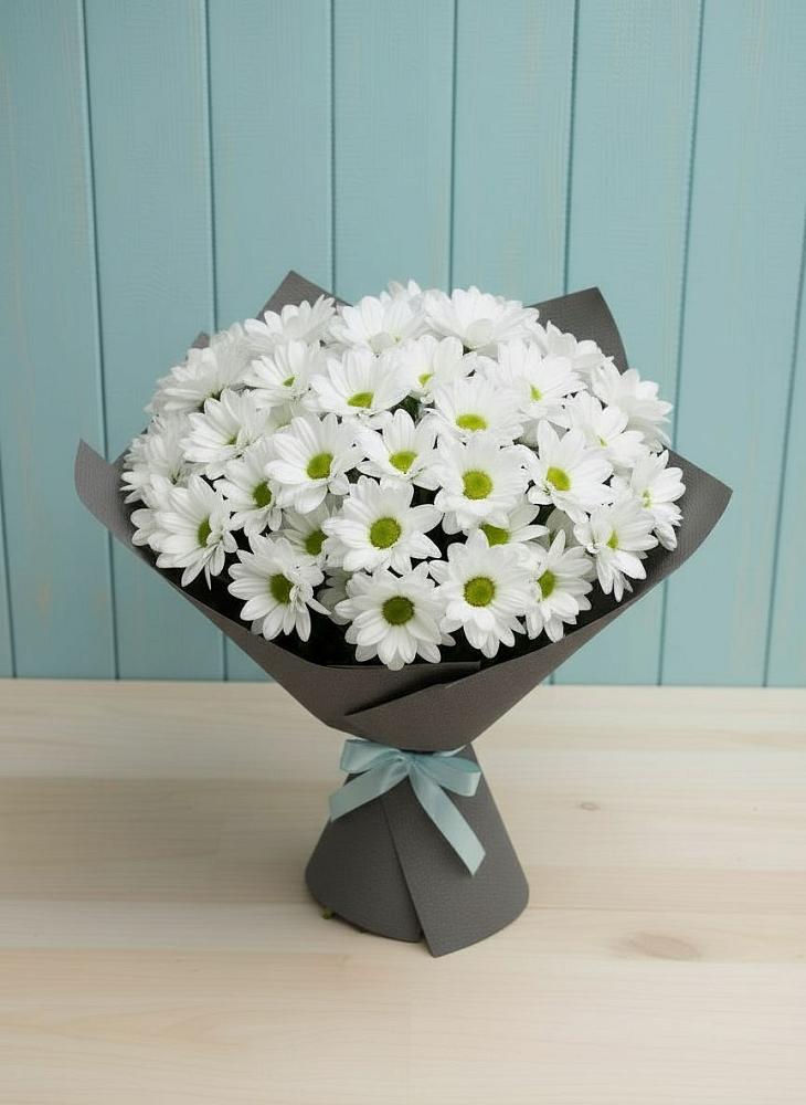 Букет цветов из: Хризантемы в Больших Салах