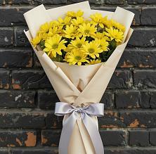 Букет цветов из:  Хризантемы в Больших Салах
