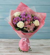 Букет цветов из:  Герберы в Больших Салах