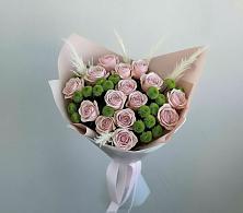 Букет цветов из:  Розы и Хризантемы в Больших Салах