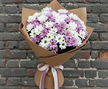 Букет цветов из:  Хризантемы в Больших Салах