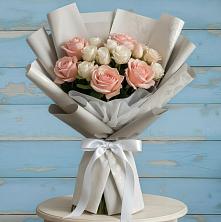 Букет цветов из:  Розы в Больших Салах