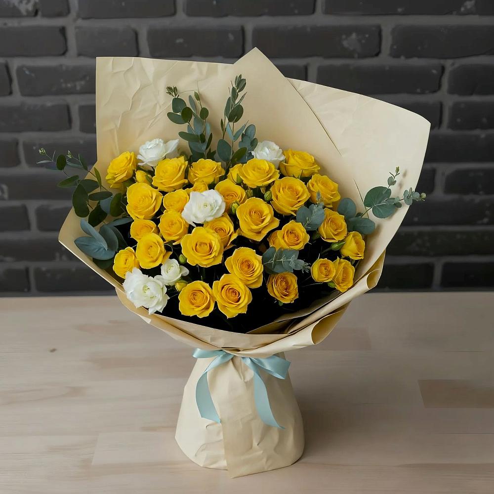 Букет цветов из: Розы в Больших Салах