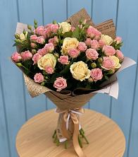Букет цветов из:  Розы в Больших Салах