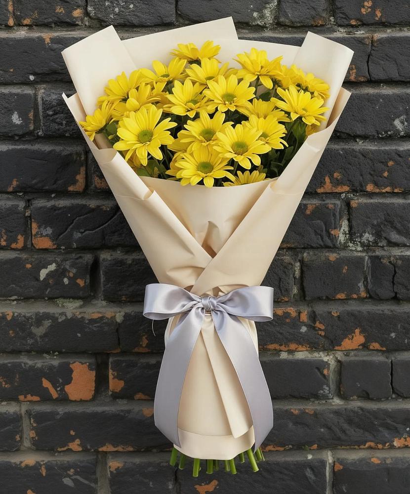 Букет цветов из: Хризантемы в Больших Салах