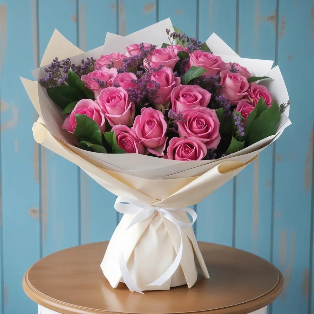 Букет цветов из: Розы в Больших Салах