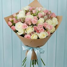 Букет цветов из:  Розы в Больших Салах